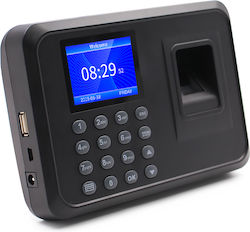 HDWR Attendance Clock with Fingerprint and Code Unlock