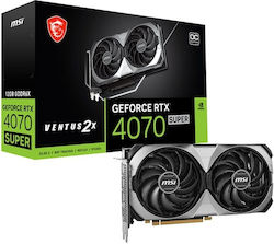 MSI GeForce RTX 4070 Super 12GB GDDR6X Ventus 2X Grafikkarte