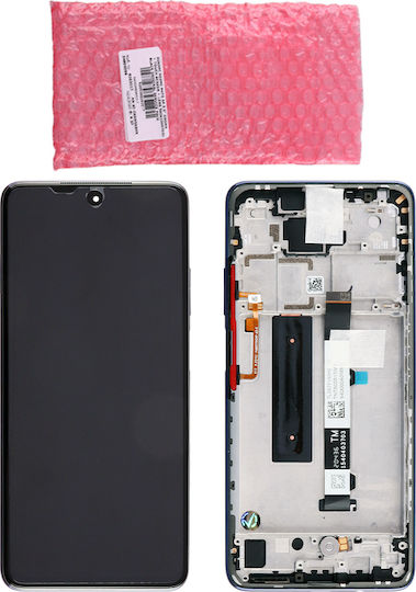 Xiaomi Screen with Touch Mechanism and Frame for Mi 10T Lite 5G (Blue)