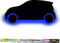 Autoline Exterior Decorative Car Lighting System Blue Color