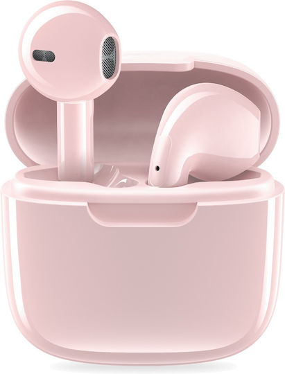 ATC ATC-25 In-Ear Bluetooth-Freisprecheinrichtung Kopfhörer mit Ladeetui Rosa