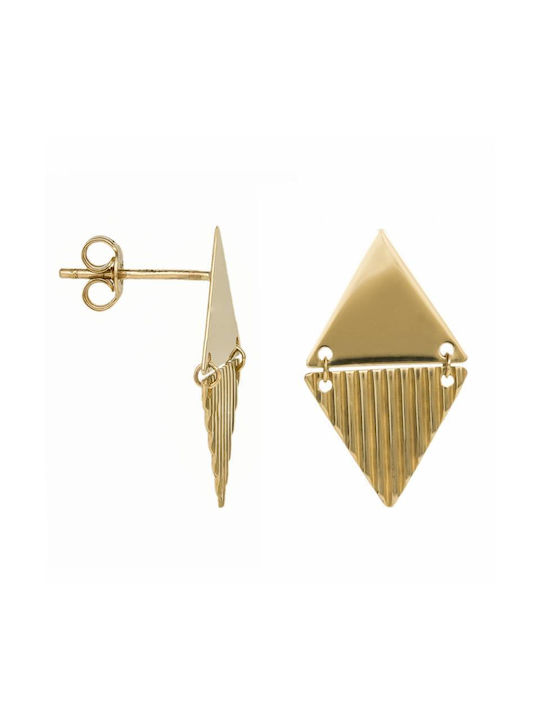 Earrings made of Gold 9K