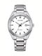 Citizen Men's Watch 38mm Battery with Gray Metal Bracelet
