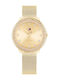 Tommy Hilfiger Demi Ceas Dama 32mm Cronograf Cu Baterie Cu Brățară Din Oțel Inoxidabil Auriu