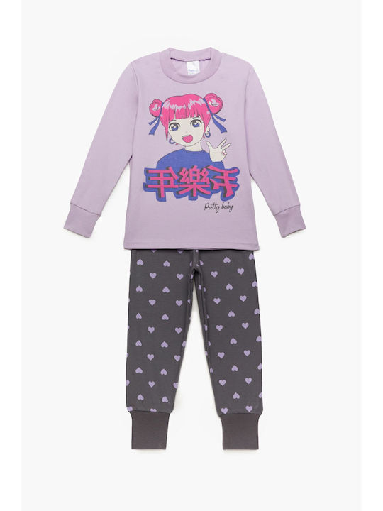 Pretty Baby Kids' Pajamas Summer Lilac
