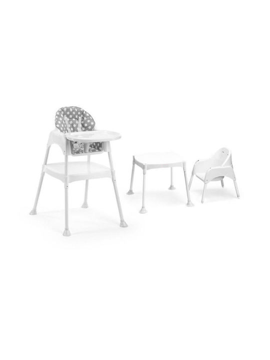 Just Baby Baby Highchair with Adjustable Height Gray