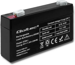 Qoltec 53041 UPS-Batterie 6V 1,3Ah