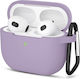 Techsuit Husă în culoarea Violet pentru Apple AirPods 3