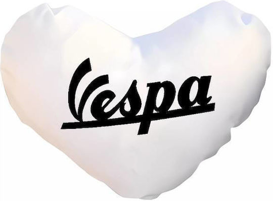 Takeposition Μαξιλάρι Καναπέ Vespa Λευκό 40x40εκ.