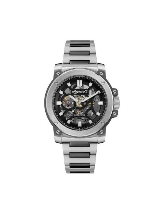 Ingersoll Watch Automatic with Gray Metal Bracelet