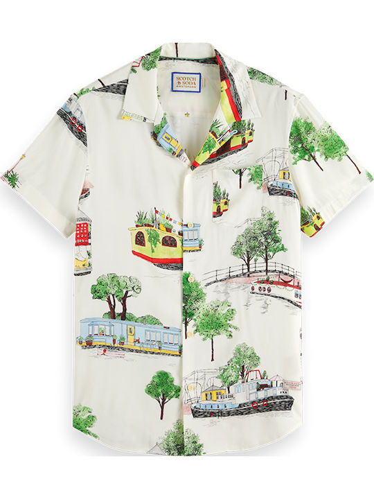 Women's Short Sleeve Shirt Off White