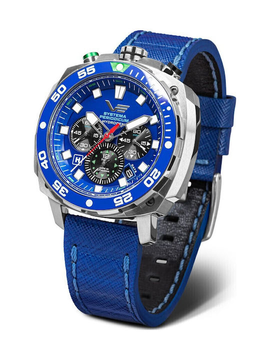 Vostok Europe Ρολόι Μπαταρίας με Δερμάτινο Λουράκι