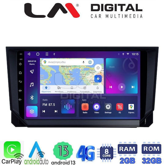 LM Digital Car Audio System for Seat Ibiza / Arona 2018> (Bluetooth/USB/WiFi/GPS/Apple-Carplay/Android-Auto)