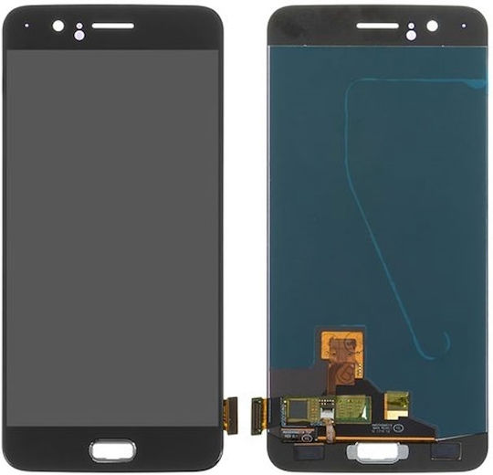 Ersatzbildschirm für Mobiltelefone mit Touch-Mechanismus für Oneplus 5 A5000 Schwarz