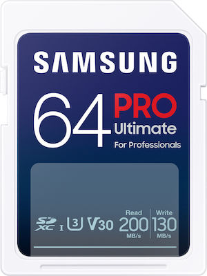 Samsung SDXC 64GB Class 10 U3 V30 UHS-I