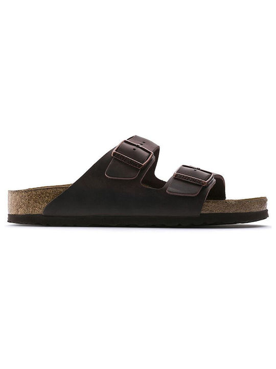 Birkenstock Bir Arizona Дамски сандали Анатомични в Кафяв Цвят