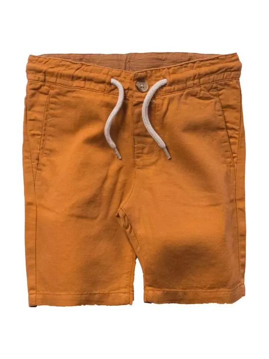 Kinder-Shorts/Bermudas Stoff Kaffee