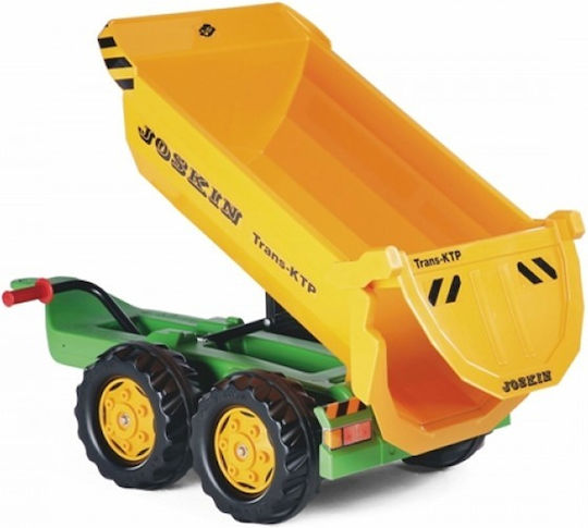 Παιδική Καρότσα Halfpipe Joskin Tipper Κίτρινη για 3+ Ετών