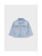 Mayoral Kids Denim Jacket Blue Light