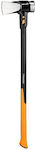 Fiskars Isocore Axt Aufteilung Länge 92cm und Gewicht 3600gr