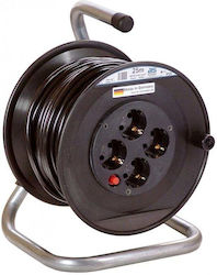 AS Schwabe Extension Cord Reel with Cable 25m