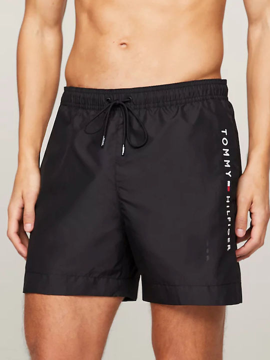 Tommy Hilfiger Herren Badehose Black Monochrom