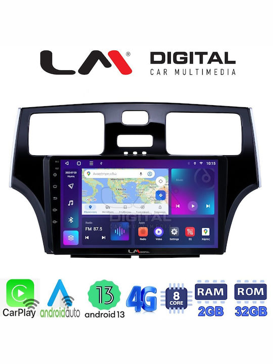 LM Digital Ηχοσύστημα Αυτοκινήτου για Lexus ES 2001 > 2007 (Bluetooth/USB/WiFi/GPS/Apple-Carplay/Android-Auto)
