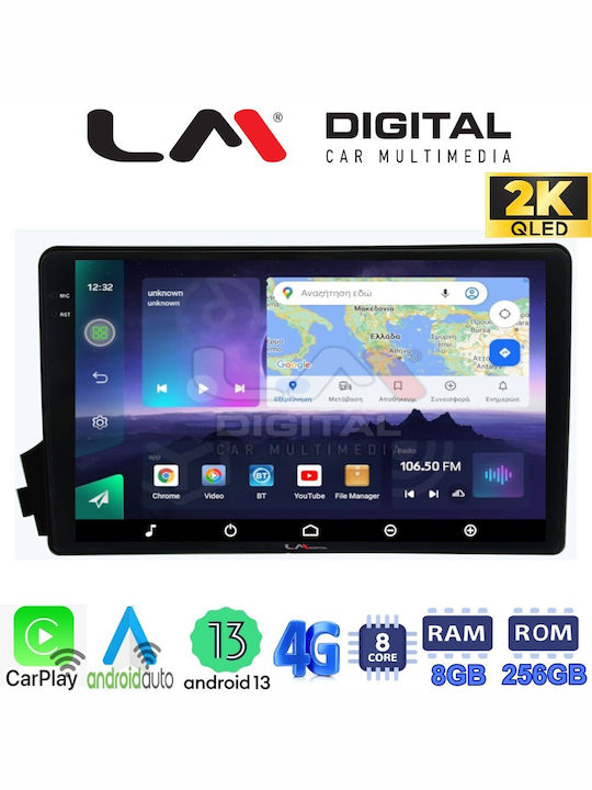 LM Digital Car Audio System for Ssangyong Actyon / Kyron 2006>2015 (Bluetooth/USB/WiFi/GPS/Apple-Carplay/Android-Auto)