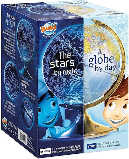 Buki Day Night Globe STEM Educational Game Knowledge for 8+ years old Years Old