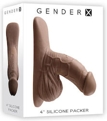 Gender X Реалистично дилдо с тестиси Dark 10см Gender X Реалистично дилдо с тестиси Dark 10см