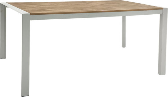 Masă Goya 160x80x75 Albă