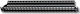 Intellinet Patch Panel Keystone για Rack 1U 19" 24 Θυρών Μαύρο