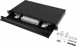 Lanberg Panou De Patch Optic Pentru Rack 1U 19"