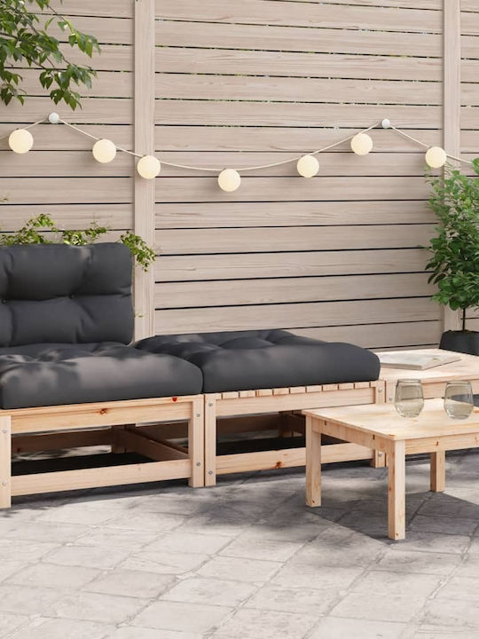 Tree-Seater Sofa Outdoor Wooden with Pillows