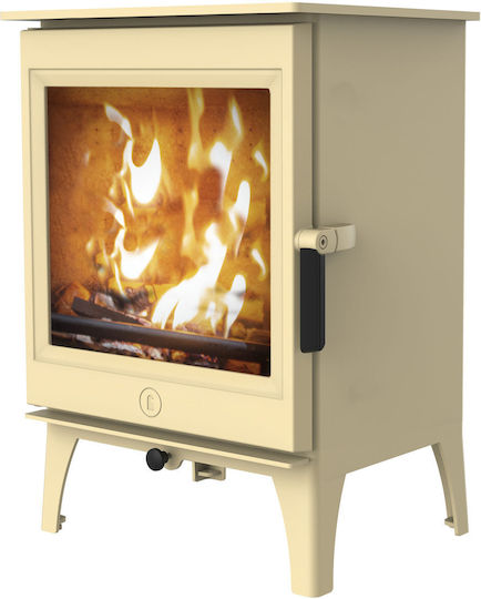 Charnwood Cranmore 5 Metallisch Holzofen 5kW Almond