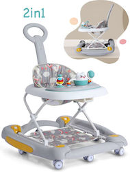 Kiddo Baby Walker Gray