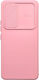 Techwave Camslider Umschlag Rückseite Silikon Rosa (Galaxy A05S)