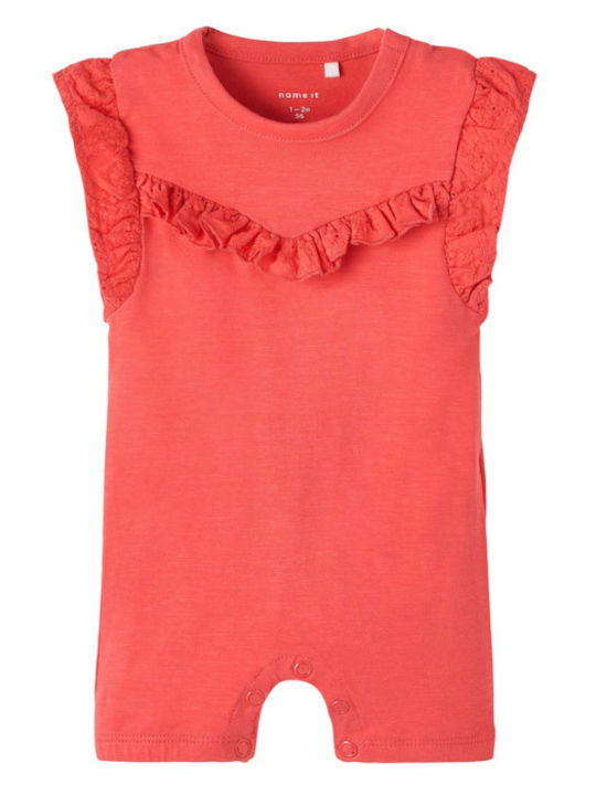 Name It Baby Bodysuit Set coral