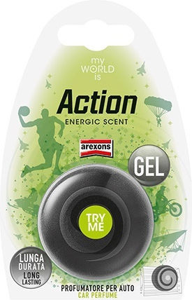 Arexons Αρωματικό Αεραγωγού Αυτοκινήτου My World Is Action