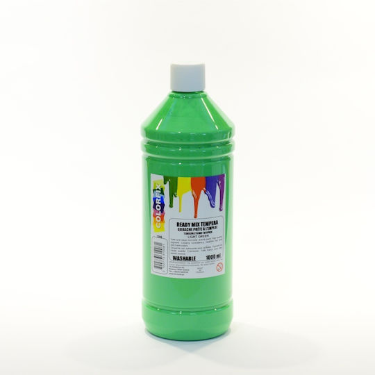 Colorfix Ready Mix Tempera Farben Light Green in Flasche 1000ml 1Stück