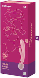 Satisfyer Triple Lover Vibrator G-Spot 2cm Roz