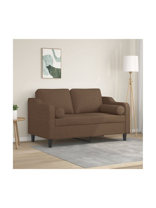 Doppelsitzer Sofa Braunt with Dekokissen 138x77...