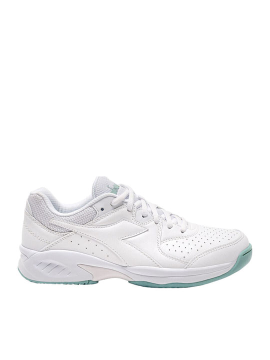 Diadora Γυναικεία Παπούτσια Τένις για Χωμάτινα Γήπεδα Λευκά Diadora Γυναικεία Παπούτσια Τένις για Χωμάτινα Γήπεδα Λευκά
