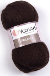 YarnArt Νήμα Πλεξίματος Ακρυλικό Καφέ 200m 100gr