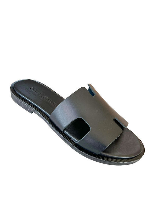 Gkavogiannis Sandals Σανδάλια Black