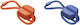 Bluelounge PX-SM-02 Clipsuri de Organizare a Cablurilor 8buc Portocaliu