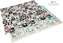 Bocioland Χαλάκι Δραστηριοτήτων Πολύχρωμο 200x150cm Πάχους 10mm