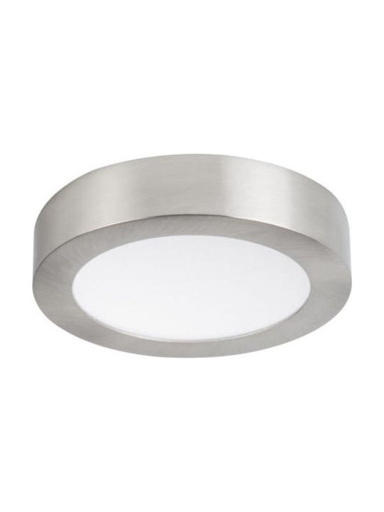 Kanlux Carsa Modern Mount Ceiling Light with Integrated LED in Silver color Silver