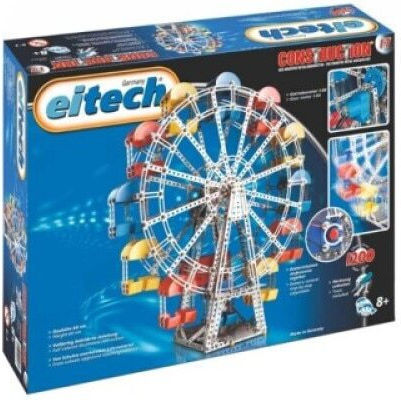Eitech Jucărie de Construcție din Plastic Big Wheel pentru Copii 8++ Ani