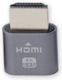 Microconnect Μετατροπέας HDMI male σε HDMI female Γκρι (3840X2160P@60HZ)